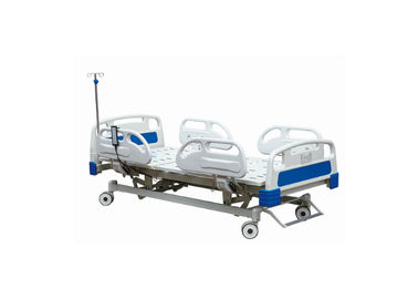 Cama elétrica Multifunction do paciente hospitalizado, cama de hospital com colchão/trilhos laterais