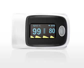 oxímetro handheld do pulso da ponta do dedo da máquina OLED do monitor paciente