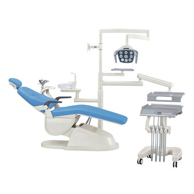Cadeira dental do escarradeira Rotatable de couro sanitário do coxim