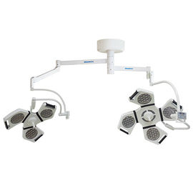 A sala de operações dobro do diodo emissor de luz da abóbada ilumina a lâmpada médica com o braço Rotatable da mola