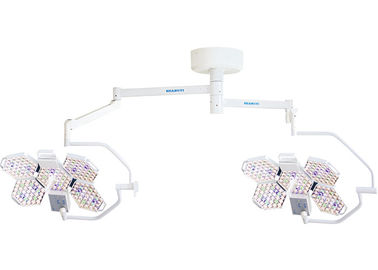 Luzes cirúrgicas do diodo emissor de luz da cabeça dobro 160000 Lux, lâmpada do teatro de funcionamento para a cirurgia geral